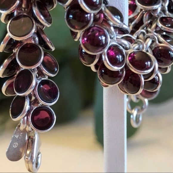 Silpada Garnet Cha-Cha Bead Bracelet RARE B1049 - Picture 7 of 15